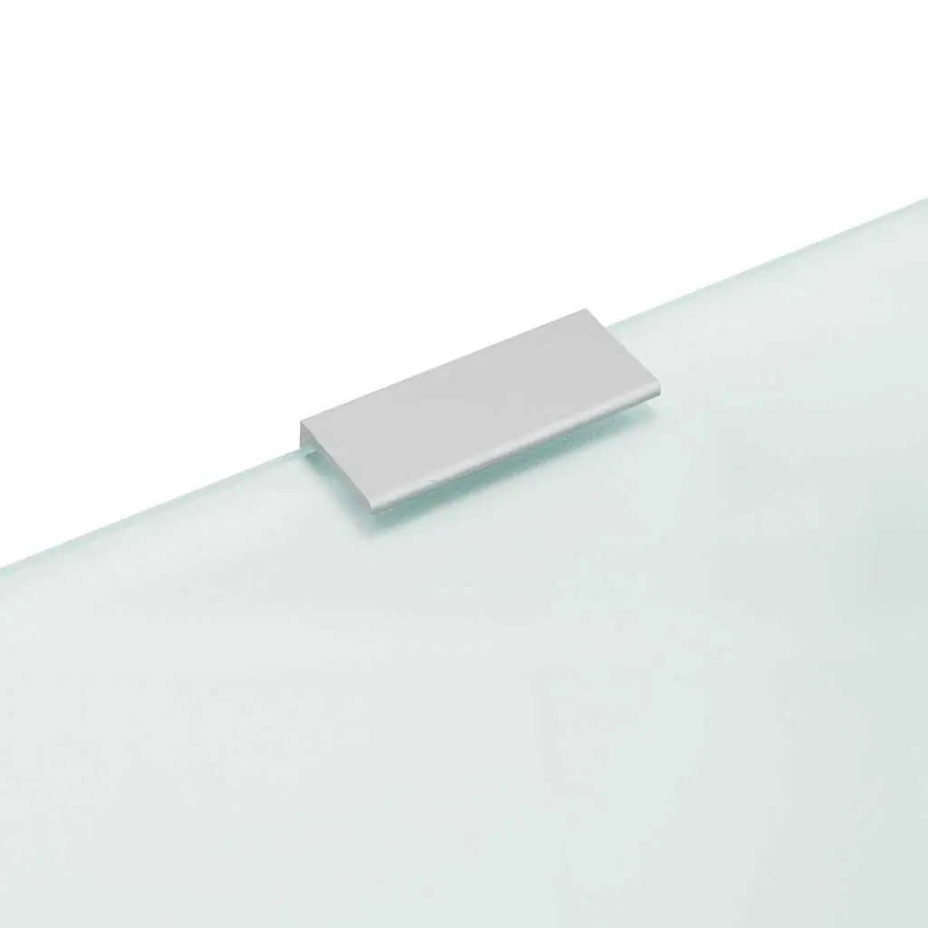 Wall-mounted Urinal Privacy Screen Tempered Glass 90 x 40 cm