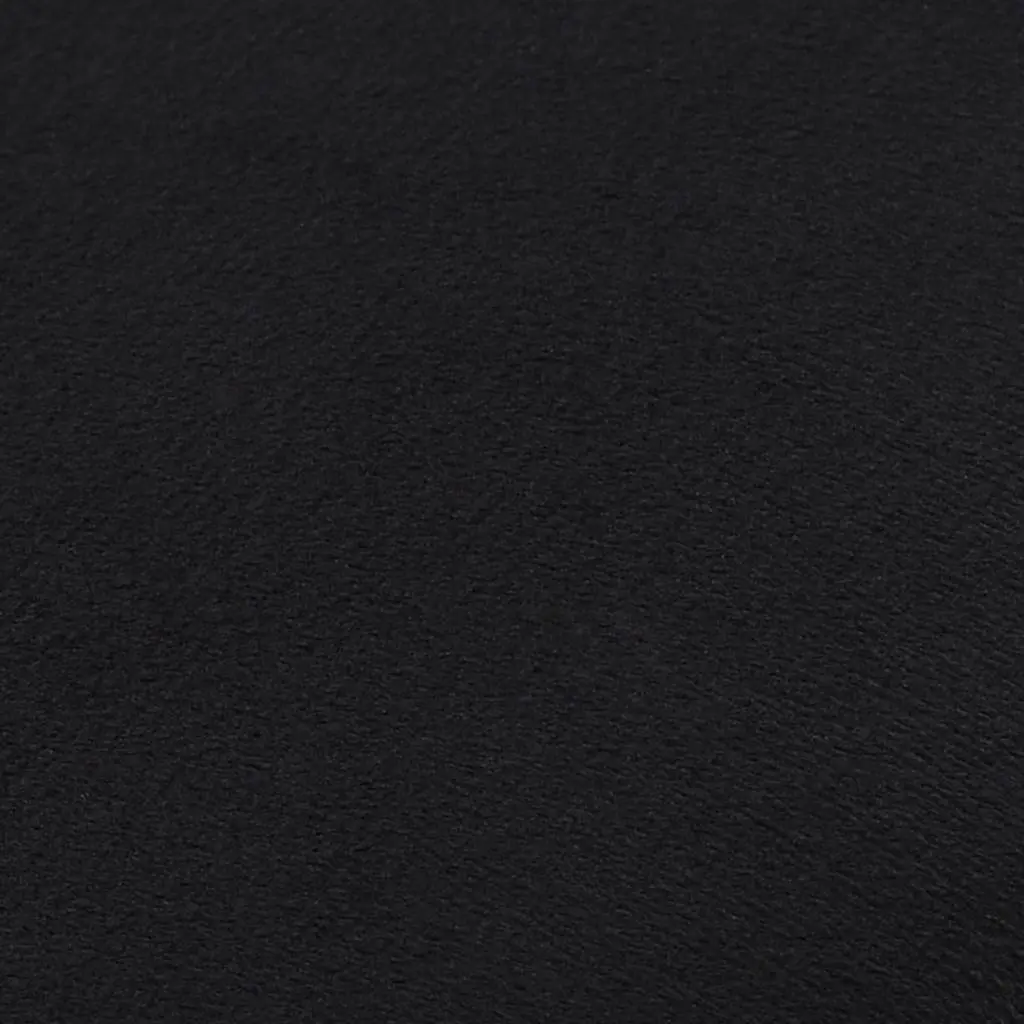Barrel Stool in Black Velvet