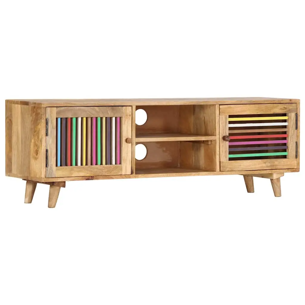 TV Cabinet 120x30x40cm in Solid Mango