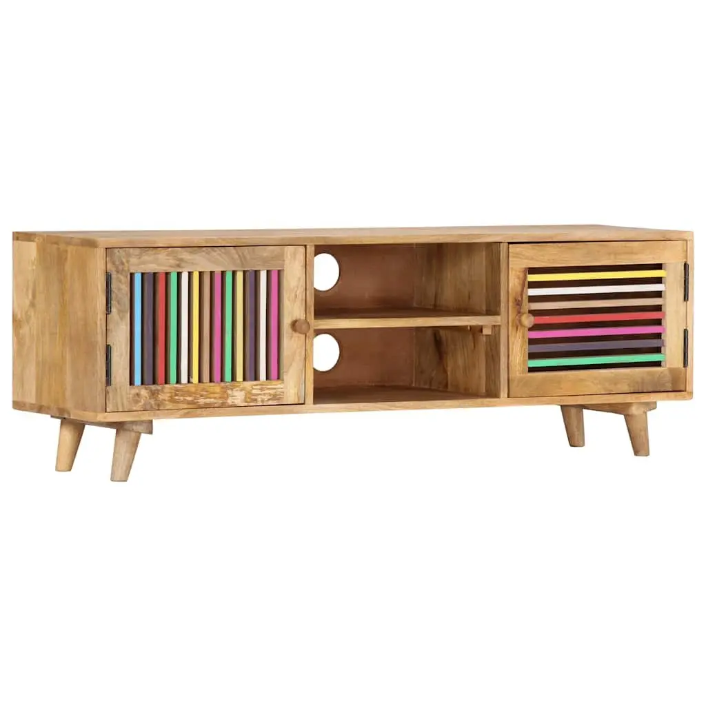 TV Cabinet 120x30x40cm in Solid Mango