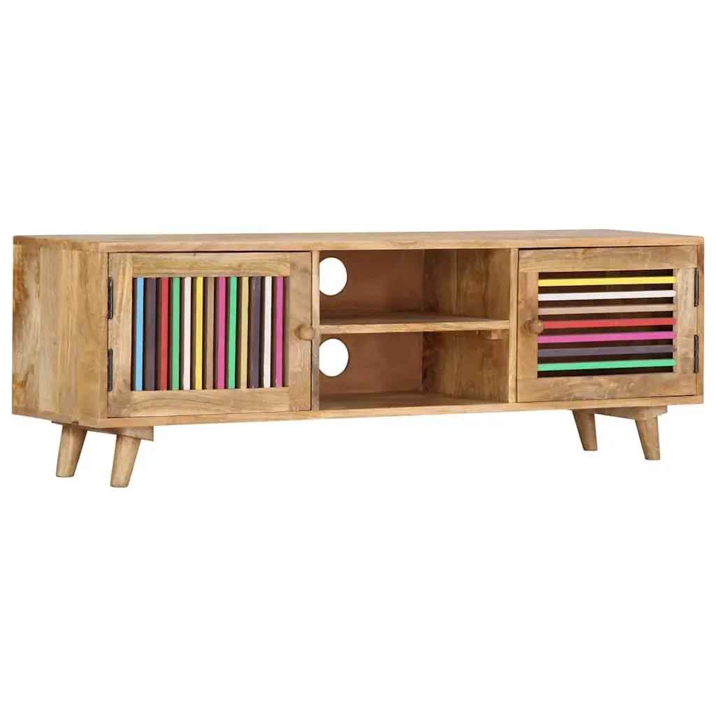 TV Cabinet 120x30x40cm in Solid Mango