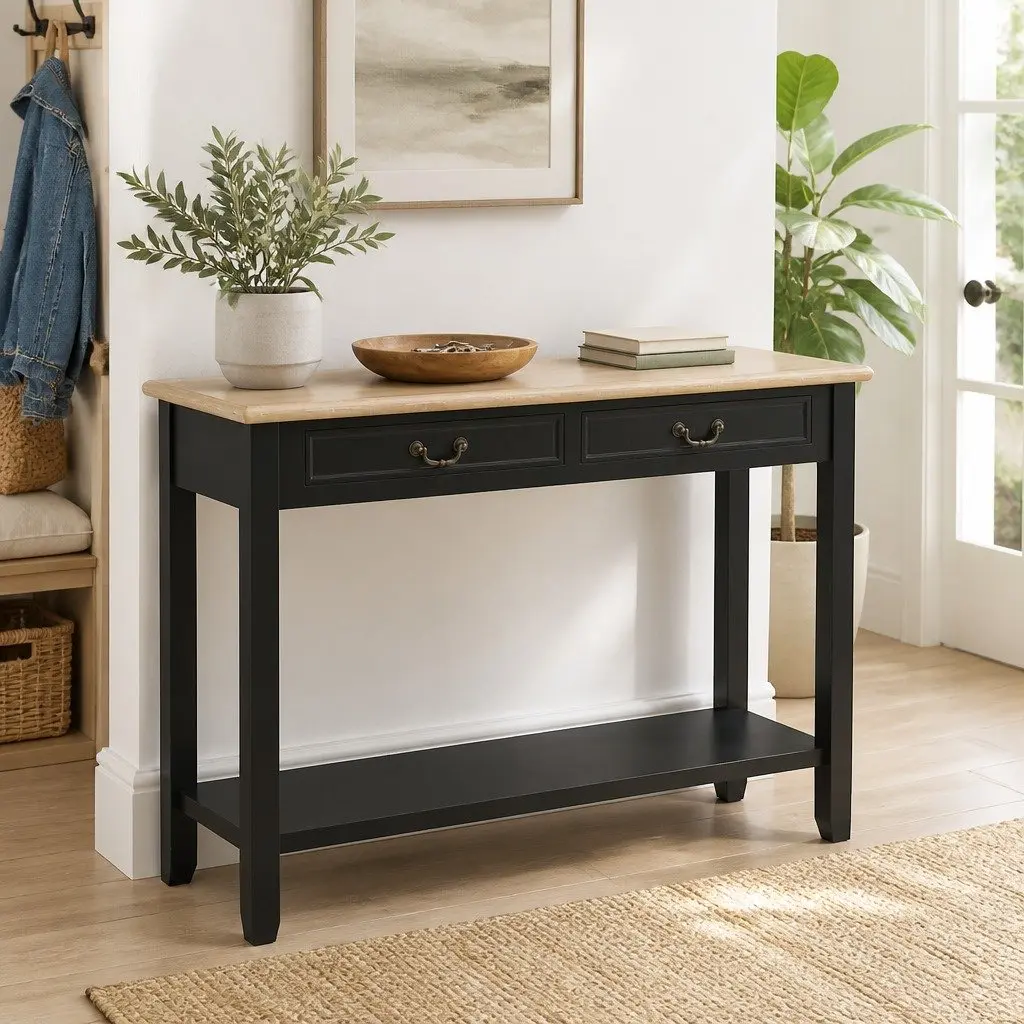 Black Console Table