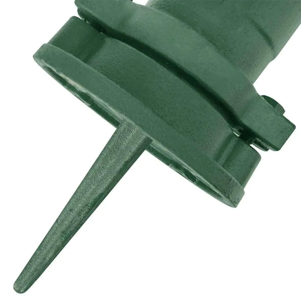 Hand Water Pump with Stand Garden Well Draw Up to 8M Deep Cast Iron Green