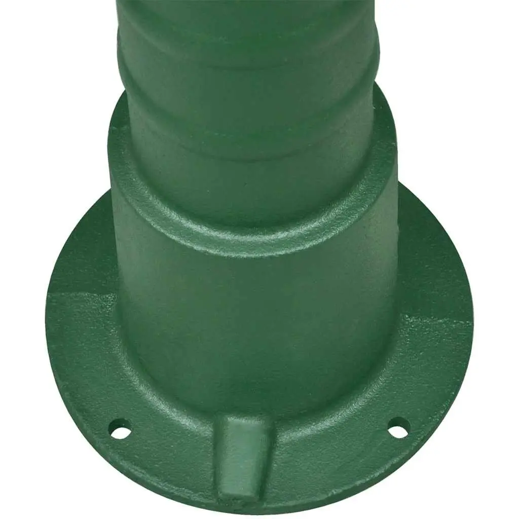 Hand Water Pump with Stand Garden Well Draw Up to 8M Deep Cast Iron Green