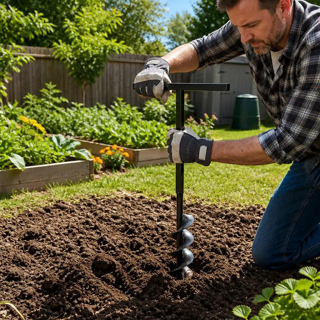 150mm Ground Drill Auger for Garden Projects