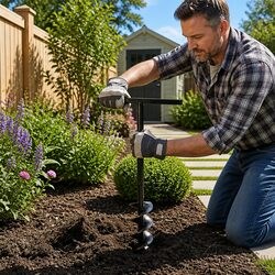 Your Gardening Companion: 150mm Ground Drill Auger