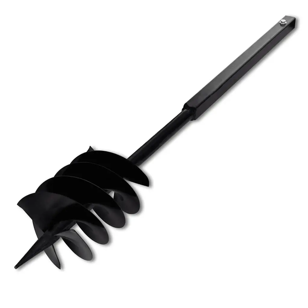 Ground Drill Auger 180mm with Handle and 5m Extension Tubes