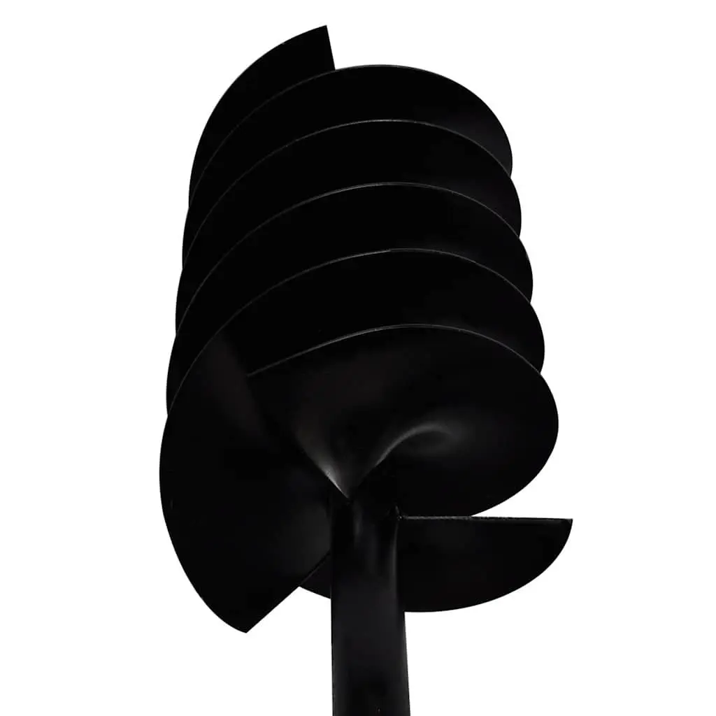 Ground Drill Auger 180mm with Handle and 5m Extension Tubes