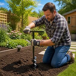 Friendly Ground Drill Auger for Your Gardening Needs