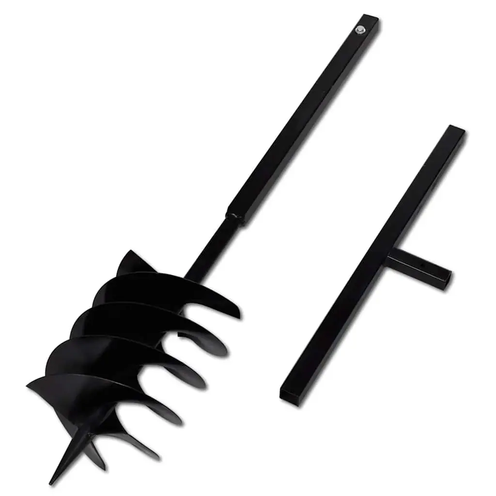 Ground Drill 200mm Ergonomic Handle 13m Extension Tubes Soil Auger Gardening Tool