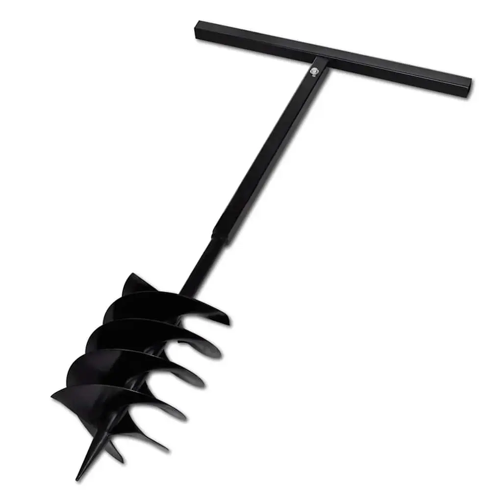Ground Drill 200mm Ergonomic Handle 13m Extension Tubes Soil Auger Gardening Tool
