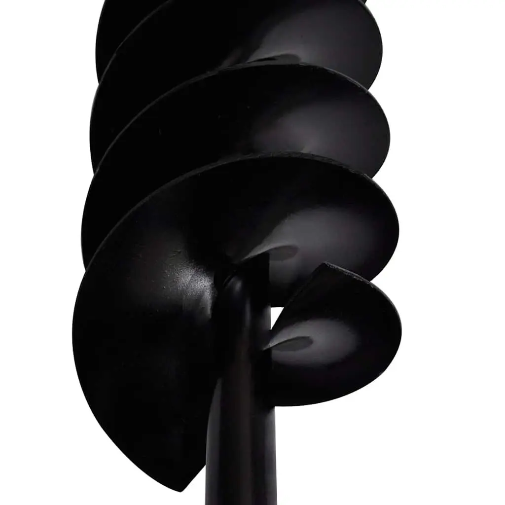 Ground Drill 80mm Steel Auger with Handle and 9m Extension Tubes
