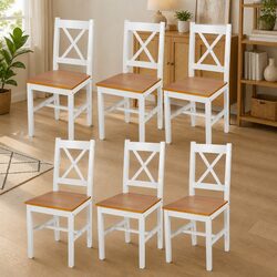 Friendly and Comfortable 6-Piece Dining Chair Set