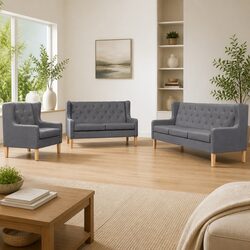 Create Your Perfect Living Room with This 3-Piece Set