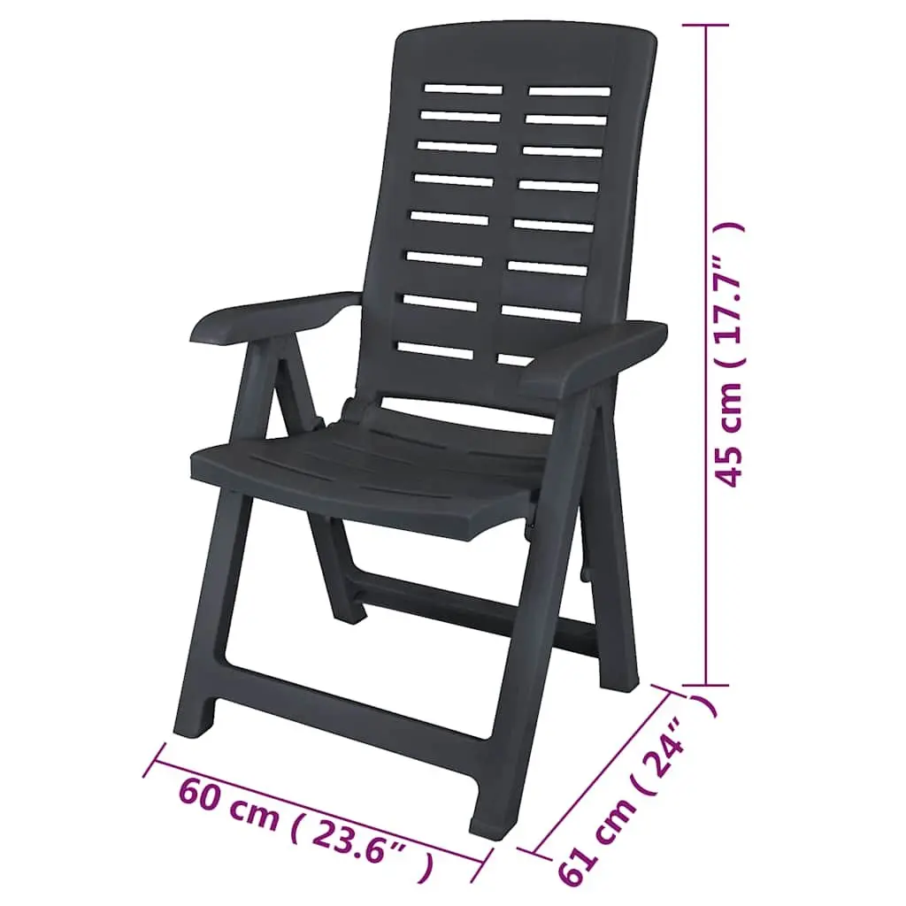 Garden Chairs, Set of 6