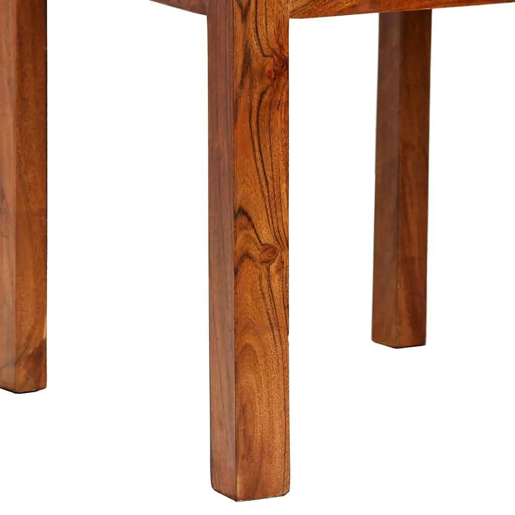 Dining Chairs Modern Solid Wood Brown 6 Piece Set