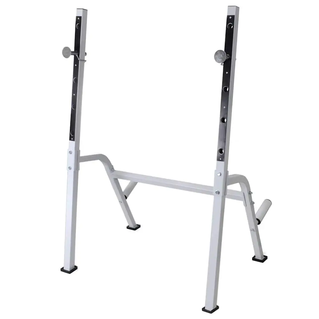 Adjustable Workout Bench with Barbell and Dumbbell Weight Set for Home Gym Fitness