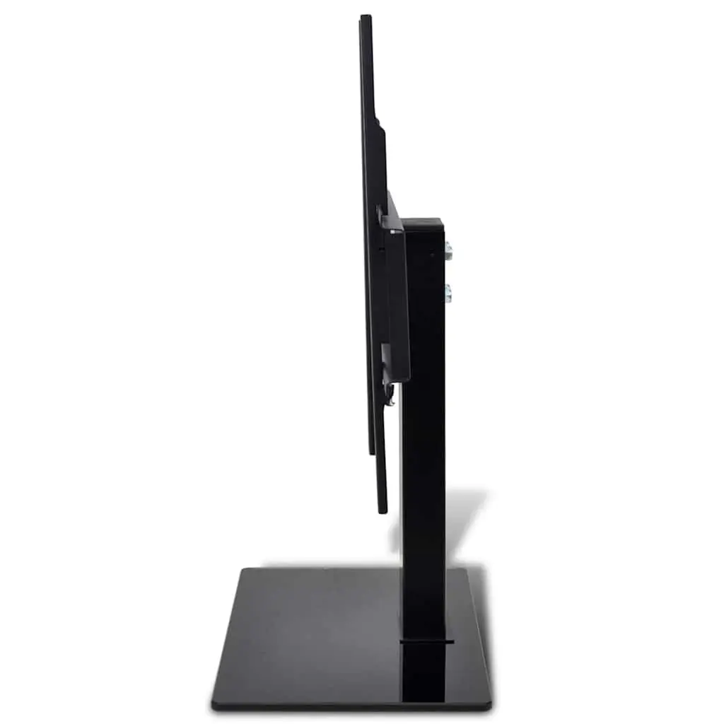 TV Bracket Stand Base Tempered Glass 23"-55" Flat Screen Monitor Desktop Display Mount