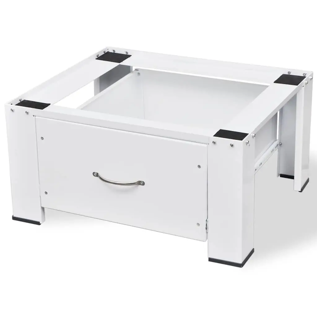 Washing Machine Pedestal Riser with Storage Drawer Laundry Appliance Stand