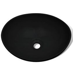 Your New Favorite Black Oval Wash Basin