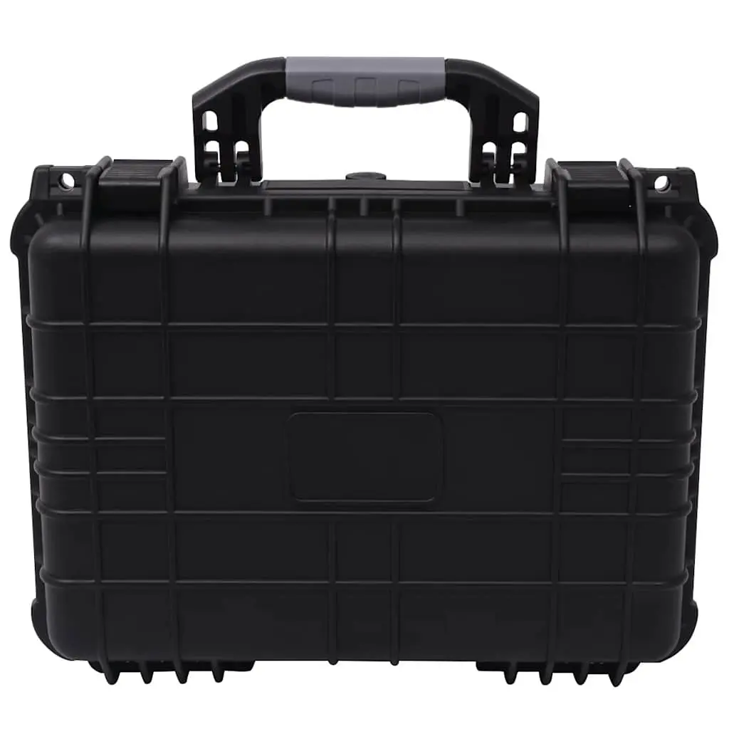 Camera Bag Hard Case Black Lightweight Durable Travel Storage Organizer 40.6 x 33 x 17.4 cm