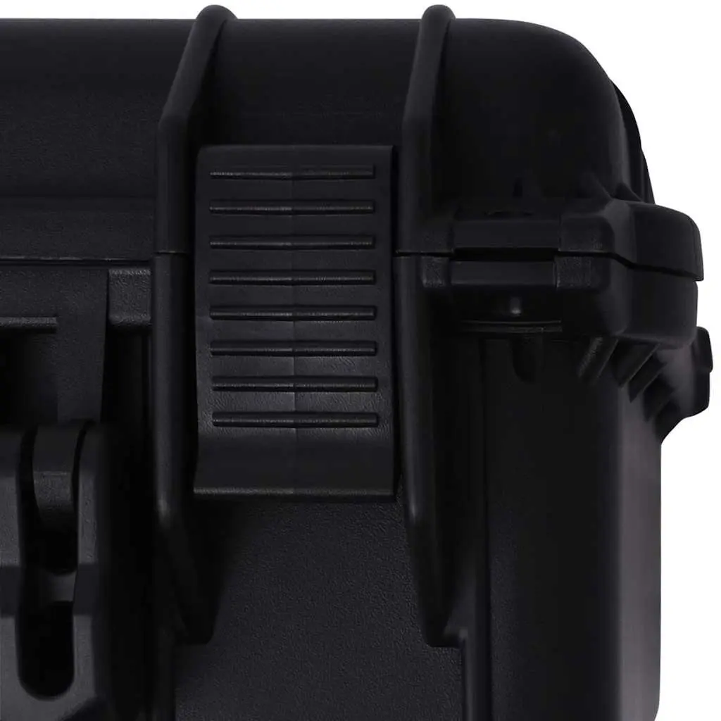 Protective Equipment Case Black Hard Travel 35x29.5x15cm