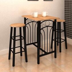 Join the Fun with This Bar Table and Stool Set