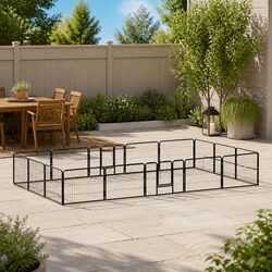 Your Dog Deserves a Safe Space - 16-Panel Playpen