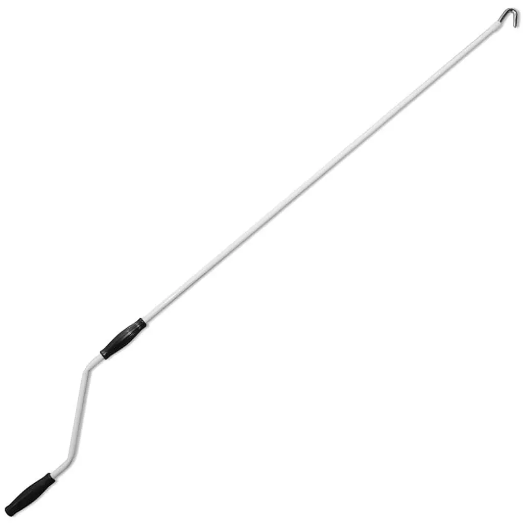 Folding Manual Awning 400cm Outdoor Garden Patio Shade Crank Operated Cream