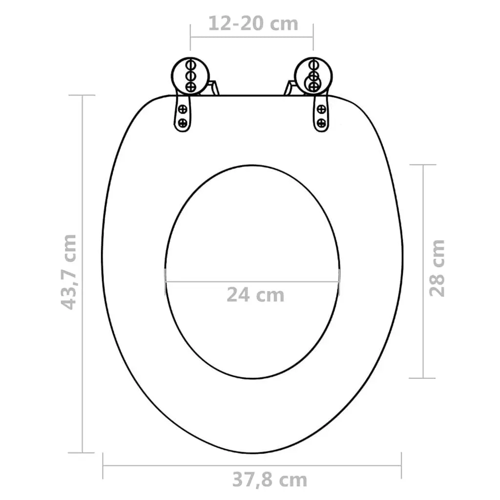 Multicolour Toilet Seat 2 Pack