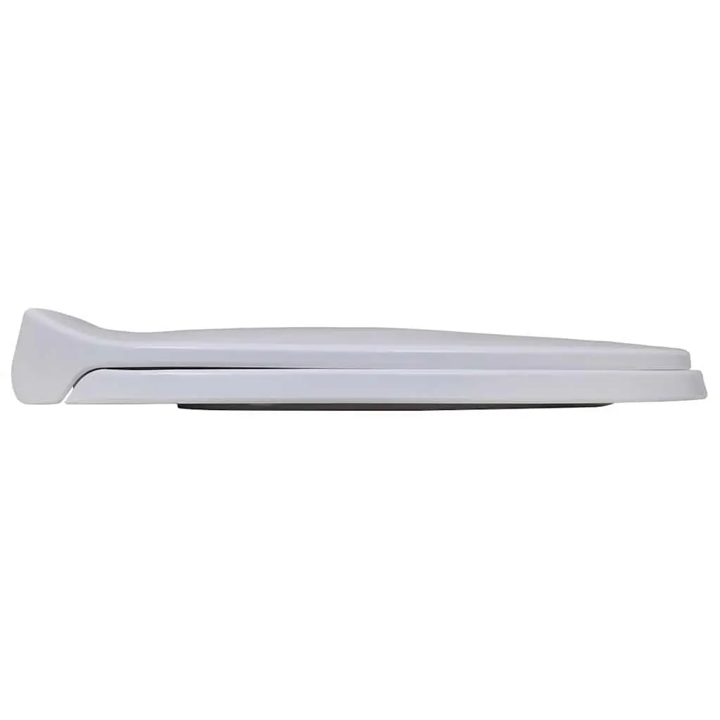 Toilet Seats Soft Close Lids White Standard Bowl 2 Pack