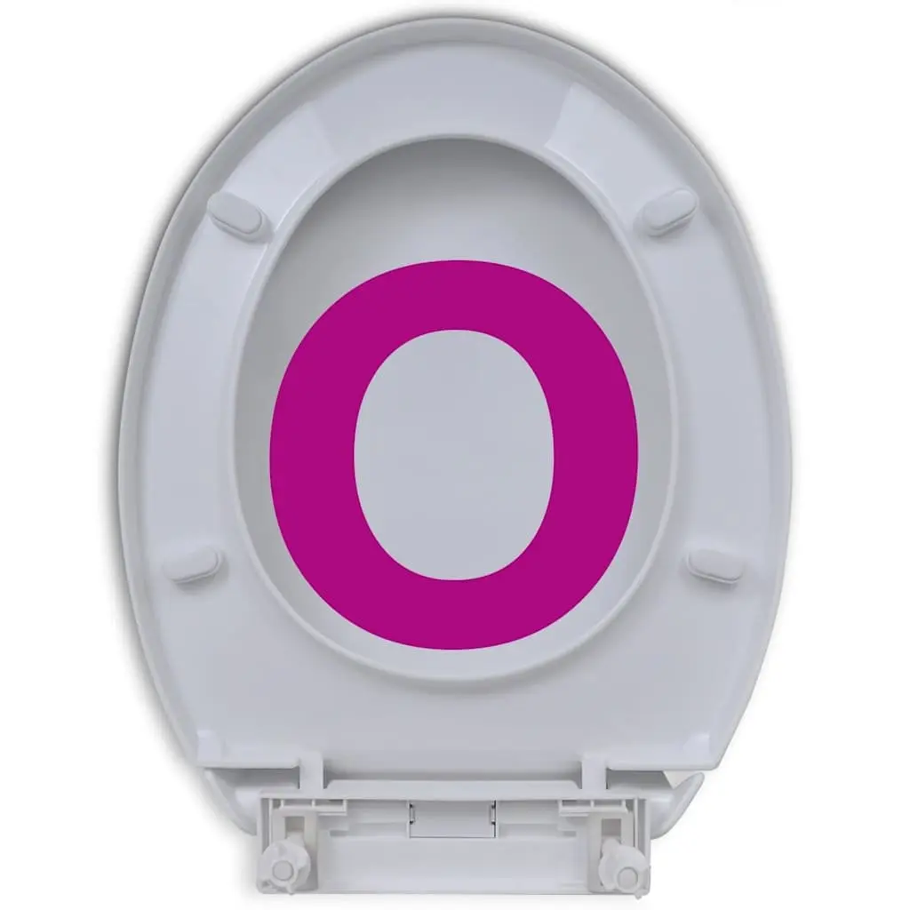 Toilet Seats Soft Close Lids White Standard Bowl 2 Pack