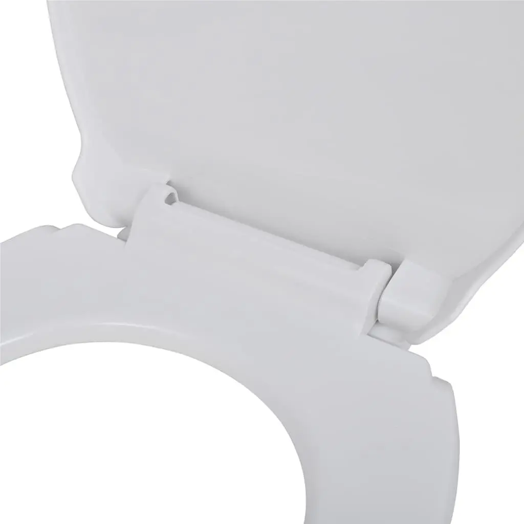 Toilet Seats Soft Close Lids White Standard Bowl 2 Pack