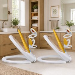 Friendly Soft Close Toilet Seats - 2-Pack for Everyone
