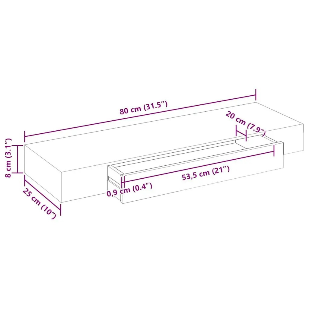 Floating Wall Shelves