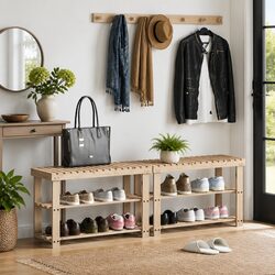 Your Ideal Shoe Rack and Bench for Easy Access
