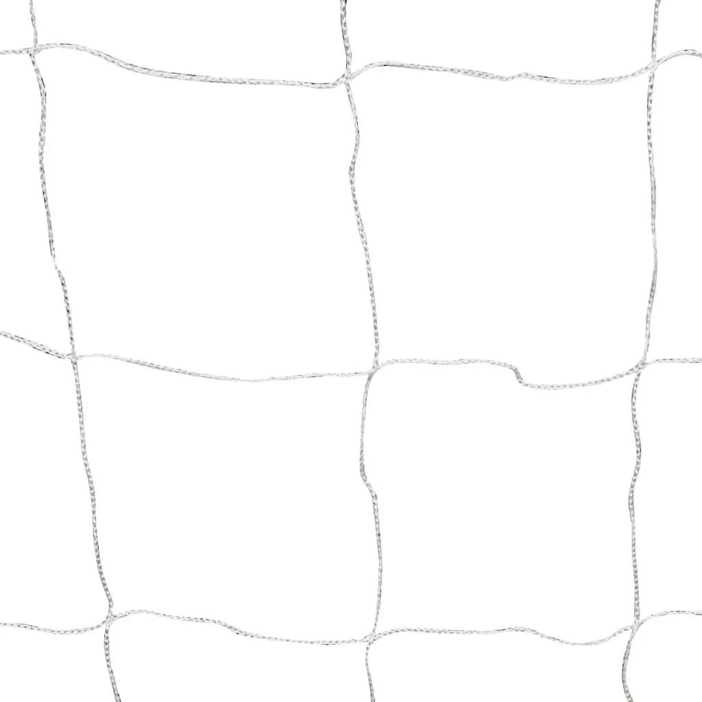 Football Goal Nets Steel Frame 240x90x150cm Set of 2 Training Competition Pitch