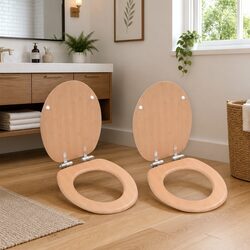 Discover Comfortable Toilet Seats - 2 pcs Soft Close for You