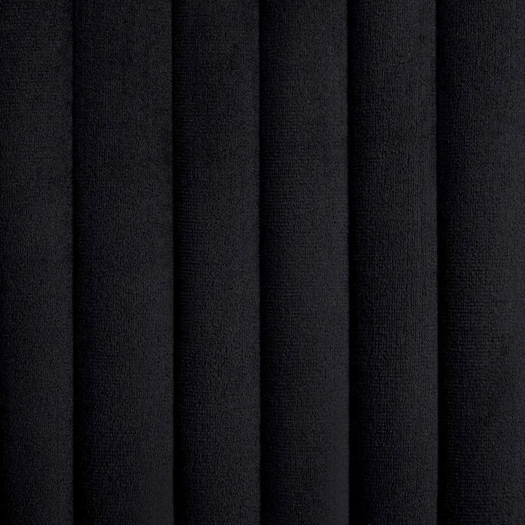 Dining Chairs Set of 6 Black Velvet Kitchen Living Room Seating Furniture