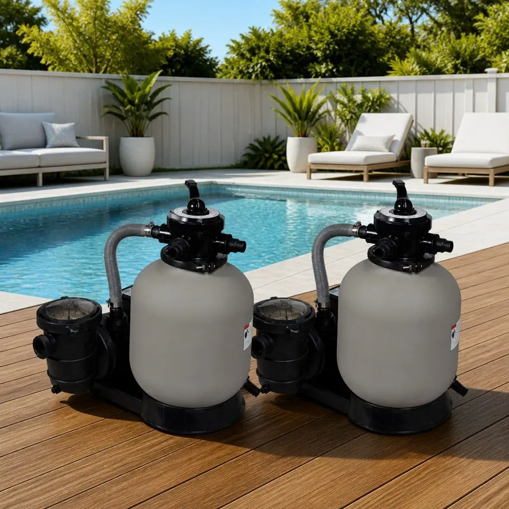 600W Sand Filter Pump Set of 2