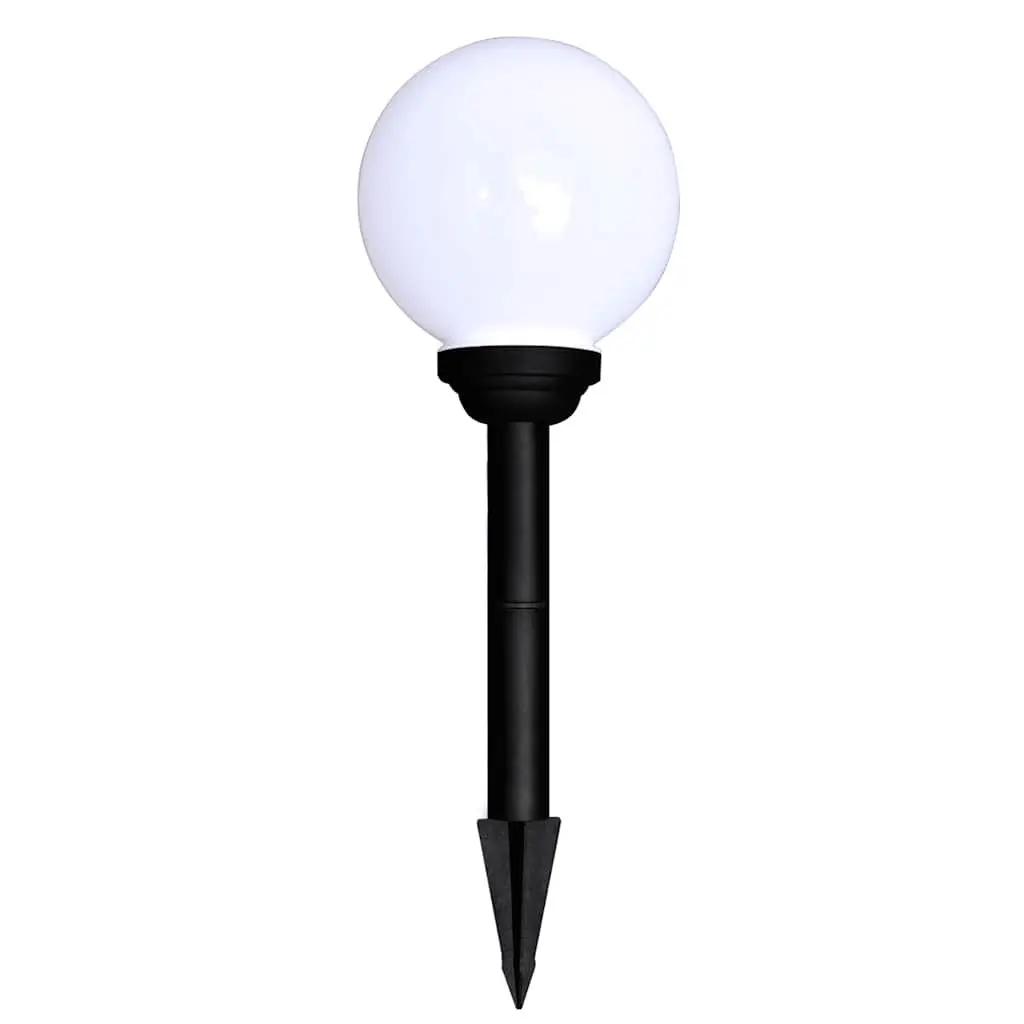 Outdoor Solar LED Pathway Lights 15cm 8 Piece Set Decorative Ground Spike