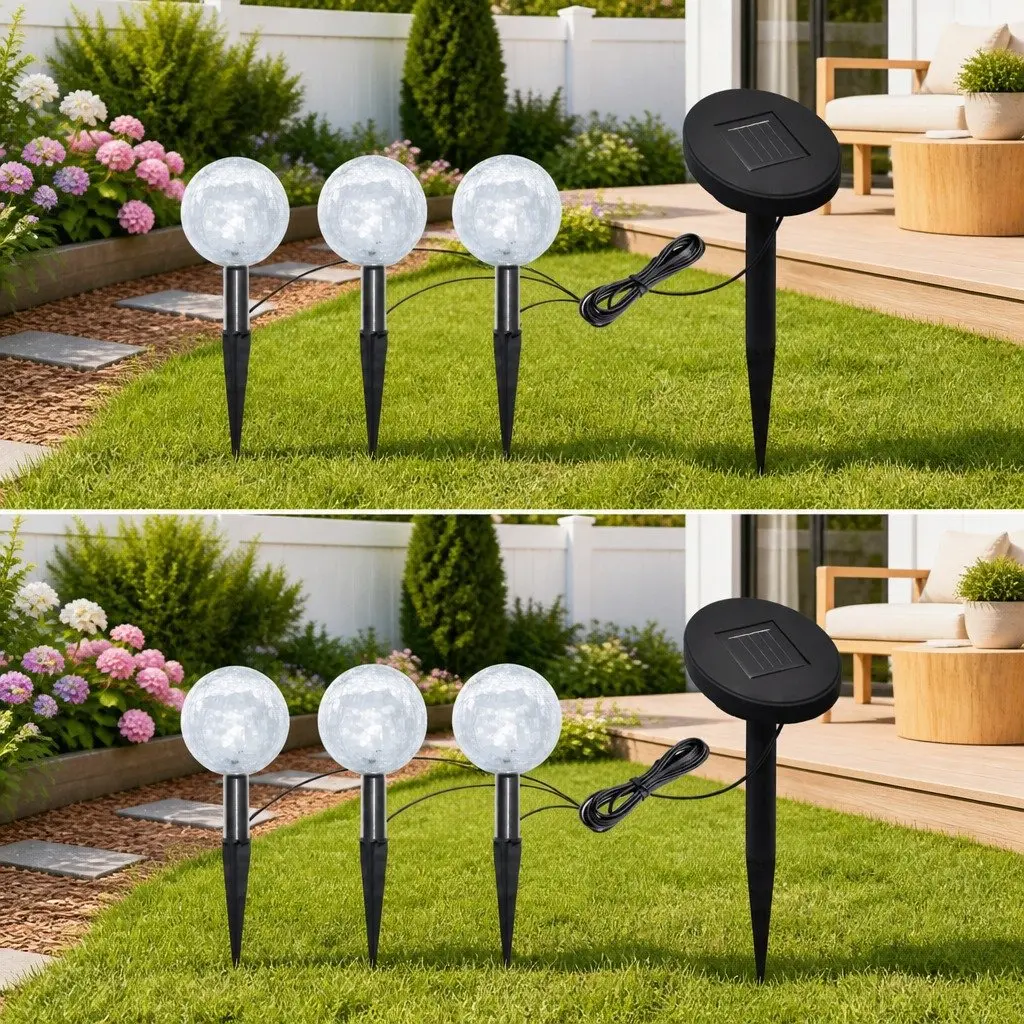 6 Solar LED Lights