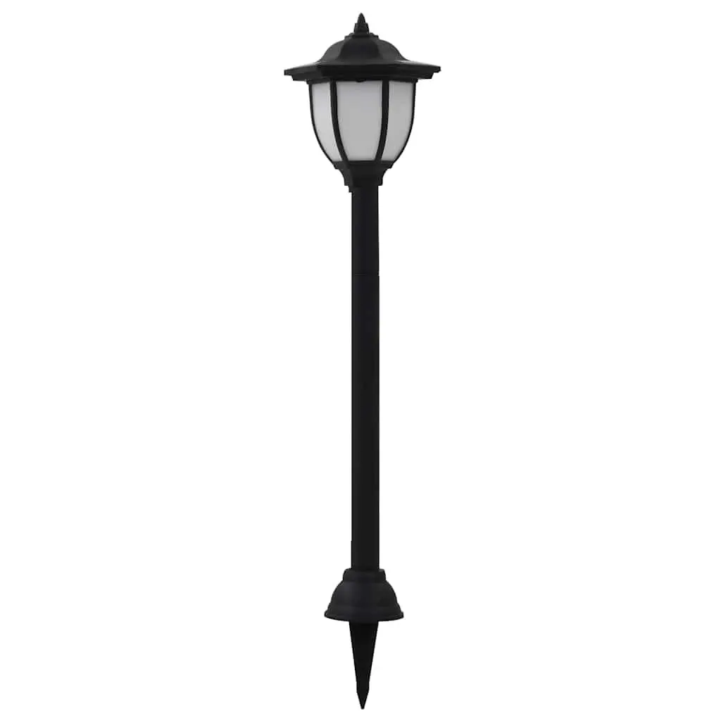 Outdoor Solar LED Lamps Automatic Dusk Lighting 6 Pack