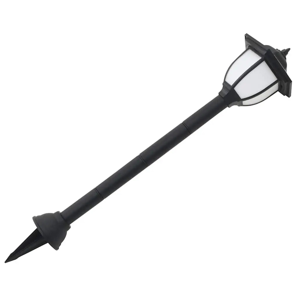 Outdoor Solar LED Lamps Automatic Dusk Lighting 6 Pack