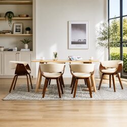 You’ll Love This Set of 6 Cream Dining Chairs