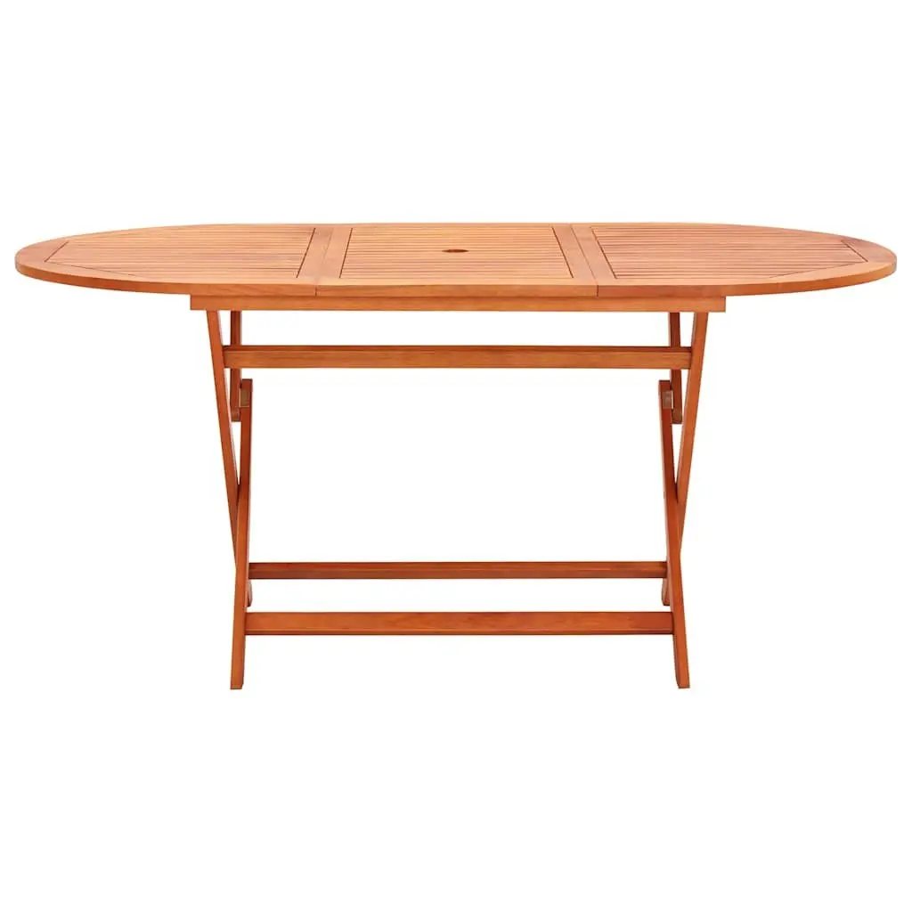 9 Piece Outdoor Dining Set Grey Eucalyptus Wood Textilene Folding Patio