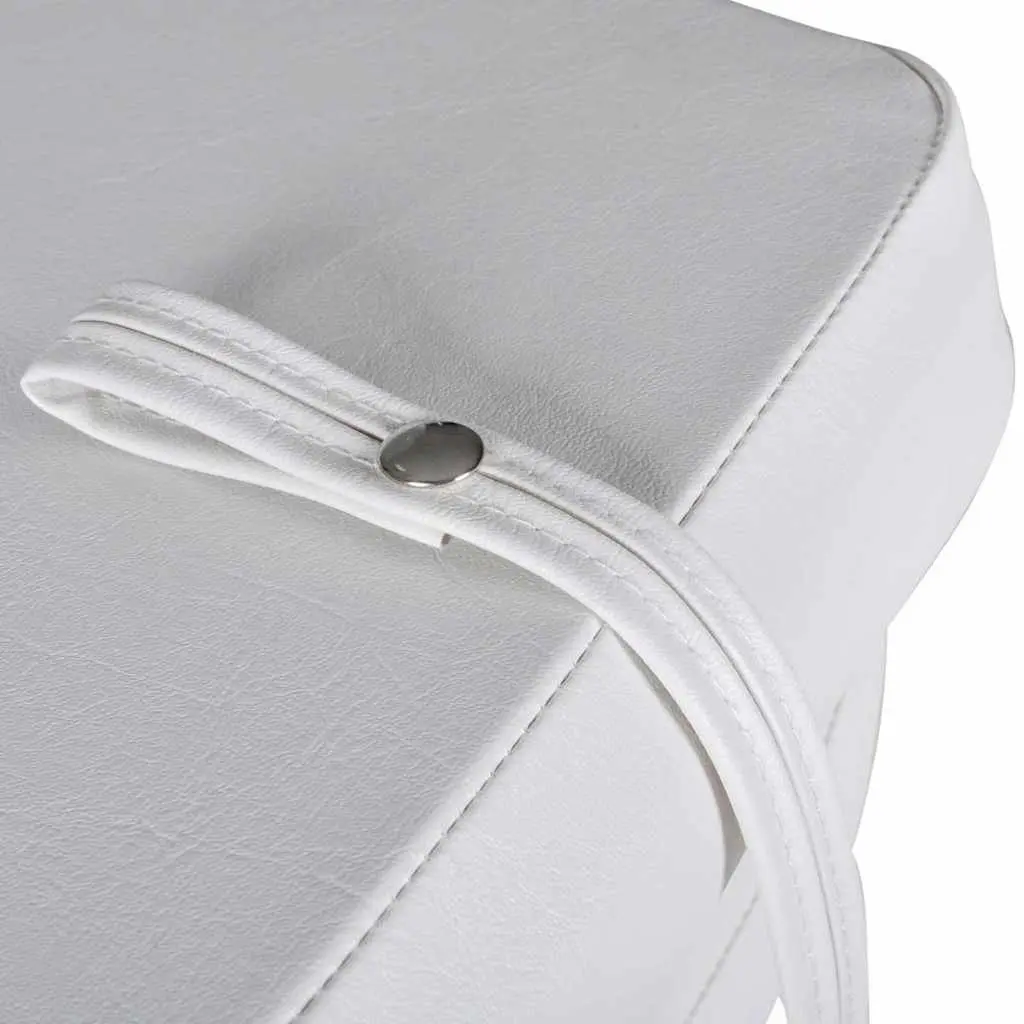 Boat Seats Foldable Backrest Blue White 2 Piece