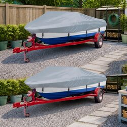 Versatile Boat Covers 2 Pack Grey for All Sizes