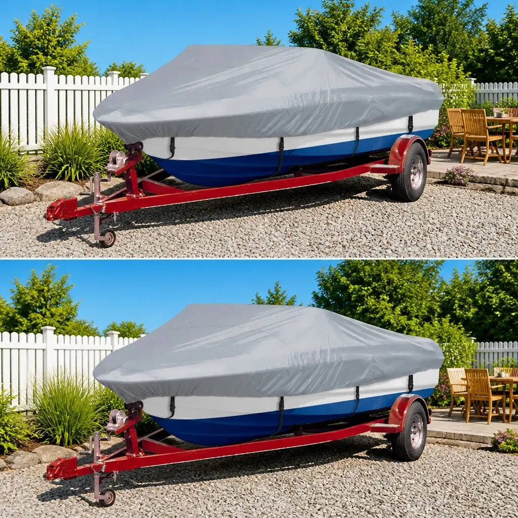 Boat Storage Cover 2 Pack Grey