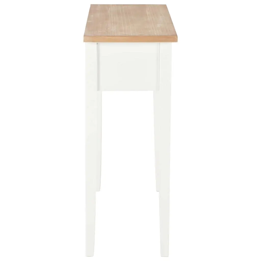 White Console Table